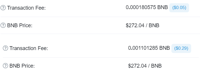 fees-transaccion-bnb-chain