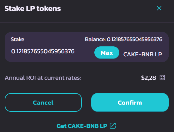 confirmar-farming-pancakeswap
